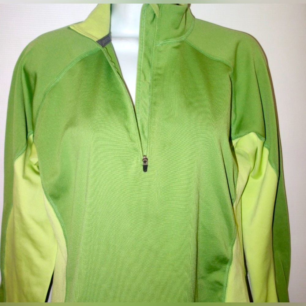 SportHill Women's M Swift Shirt 1/4 Zip green